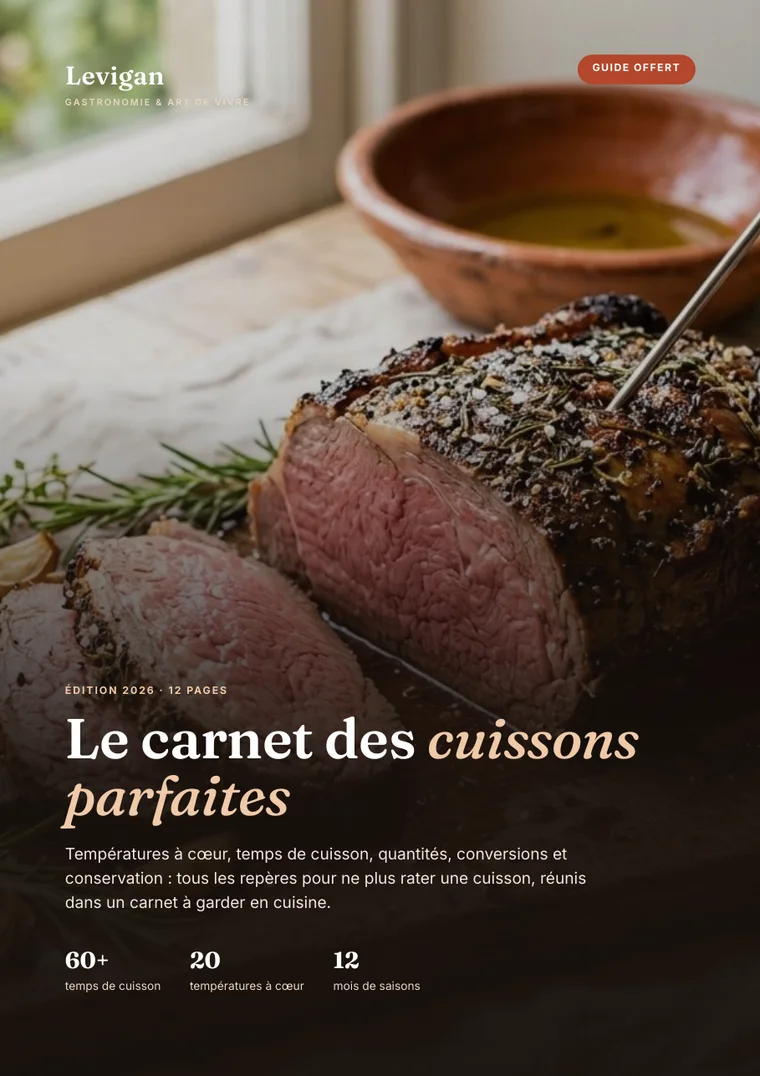 Couverture du Carnet des cuissons parfaites